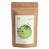 BIONUTRA® Neem Pulver Bio 250 g, Blätterpulver des Niembaums aus kontrolliert biologischem Anbau,...