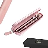 Parker IM Füllfederhalter & Kugelschreiber Set - Burgunderrot Monochrom - Geschenkbox - Feine Feder...