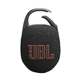 JBL Clip 5 - Schwarz – Tragbare Bluetooth-Lautsprecher-Box mit JBL Pro Sound, tiefem Bass und...