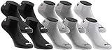 PUMA Sneakers Socken Sportsocken 10-Paar-Pack Unisex - black/grey - Gr. 39-42