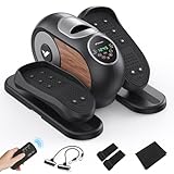 MERACH Mini Elektrischer Crosstrainer, Untertisch Ellipsentrainer für Zuhause mit Fernbedienung,...