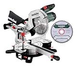 Metabo Kapp- und Gehrungssäge Set KGS 254 M – 613254900 – Mit Precision Cut Line, 254 mm 2....