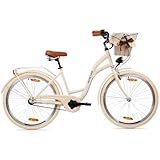 Goetze Style 26 Zoll Citybike, 17 Zoll Tiefeinsteiger Rahmen, 3-Gang Nabenschaltung,...