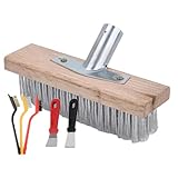 Gartenbesen für den Außenbereich, Besen aus Edelstahldraht 20/30/50 cm, Besen-Set für den...