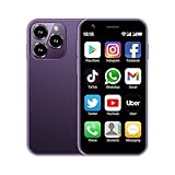 LNBEI 3-Zoll-Mini-Smartphone, entsperrtes Android 10-Handy, Dual-SIM, Dual-Kamera, Quad-Core,...