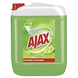 Ajax Allzweckreiniger Citrofrische 10L - Reiniger für Sauberkeit und Frische, ideal für Büro,...