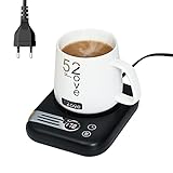 Tassenwärmer, Coffee Mug Warmer mit 3 Temperatureinstellungen, Elektrischer Kaffeetassenwärmer mit...