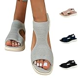 Generisch Sommer Waschbare Slingback Orthopädische Slide Sport Sandalen Bequeme Strick Weiche Sohle...