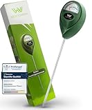 Wendowerk® Boden Feuchtigkeitsmesser für Pflanzen - [Grün/Schwarz] - Ohne Batterien -...