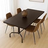 Mendler Esszimmertisch HWC-P31, Tisch Esszimmertisch, Industrial Holz 140x80cm - dunkel, Bronze...