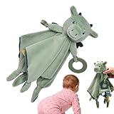 Buhygn Sicherheitsdecken Für Kinder,Waschbares Samt Beruhigungsspielzeug,Kinder Kuh Lieblingsdecke...
