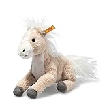 Steiff 074349 Soft Cuddly Friends Gola Floppy Horse, White, 18 cm