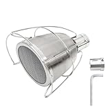 Kochbrenner-Kopf-Aufsatz, Edelstahl, für den Außenbereich, Lötbrenner für 16 mm ~ 23 mm...
