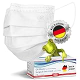kela OP-Maske - 50x Medizinische Maske Weiß | 100% Made in Germany | OEKO-TEX Standard | Premium...