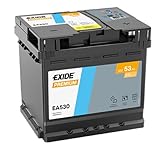 Exide EA530 Premium Carbon Boost Autobatterie 12V 53Ah 540A