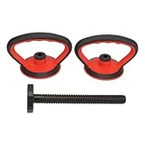 Einstellbarer Kettlebell -Griff | Ergonomischer Gewichtsplattenadapter für Krafttraining | Home...