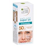 Garnier Anti-Aging Sonnencreme mit LSF 50, Sonnenschutz mit Hyaluron und Vitamin B gegen Falten und...