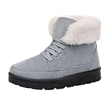 Generisch Schneestiefel Damen Wasserdicht Und Gefüttert,Winterstiefel Für Damen Mit Fleece...