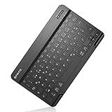FINTIE Ultradünn Bluetooth Tastatur mit deutschem Layout QWERTZ für iPad Air/Pro/Mini/iPad...