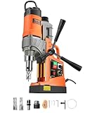 VEVOR Magnetbohrmaschine Kernbohrmaschine 40 mm Bohrdurchmesser, 12500 N tragbare elektrische...