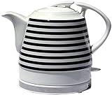 LXDZXY Wasserkocher, Kabellose Teekanne, Retro-Teekanne Mit 1,2 L, 1000 W Wasserfest Für Tee,...