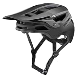 Fahrradhelm Mountainbike Helm Visier Abnehmbar MTB Helme für Herren Damen Erwachsene Jugend...