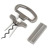 Uikdjgu Zweizack Korkenzieher Korkenheber Weinöffner Extraktor für Alte Fragile...