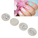 NSXAYIWE Nail Art Pailletten Glitzer Bunte Formen für DIY Dekoration Nagel Zehennagel Mädchen...