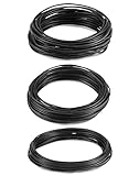 QWORK® 3 Größe Bonsai Draht Eloxiertes Aluminium Draht für Pflanzen und Bäume,...