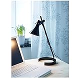 IKEA Tischlampe 'Lagra' Leselampe mit verstellbarem Kopf - 42cm hoch - E14 Fassung - SCHWARZ