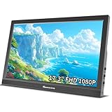 Showscren Tragbar Monitor 17,3Zoll, 1920 x 1080P 60 Hz 99% sRGB,HDMI USB-C Portable Monitore,...