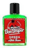 Don Draper Green Aftershave, 100ml
