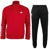 Kappa Kinder Trainingsanzug Kids, 303307J Till Tracksuit, 530 racing red, Gr. 134/140