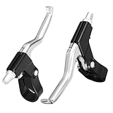 Zerodeko 2 Stück Aluminiumlegierung Fahrrad Bremshebel Ergonomisch Rutschfester Griff Hohe...
