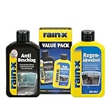 Rain-X Pack Windschutzscheibe mit Anti-Regen-Behandlung und Antibeschlag für die Windschutzscheibe...