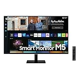 Samsung M5 Smart Monitor S32BM500EU, 32 Zoll, VA-Panel,Bildschirm mit Lautsprechern,Full...
