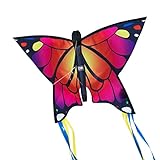 CIM Leichtwind Schmetterling Drachen - Butterfly Pink - Einleiner Flugdrachen für Kinder ab 3...