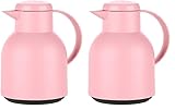 Emsa Samba Isolierkanne F40103 | 1 Liter | Kunststoff, Quick Press Verschluss | 100% dicht | 12h...