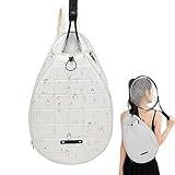 Tennisschlägerbeutel Crossbody Pickleball Bag Wasser resistent gepolstert Badmintonbeutel Brust...