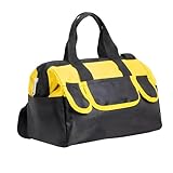 Robuste Werkzeugtasche Aus Mit Mehreren Taschen. Wasserabweisende Aufbewahrung Für Organisierte...