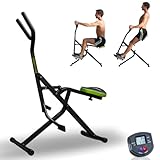 GYMFORM Heimtrainer Ab Booster PLUS Ganzkörper - Trainingsgerät (inkl. Bildschirm,...