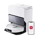 roborock S8 MaxV Ultra Saugroboter mit Wischfunktion&Hebarem Wischmopp, Umfangreiche Reinigung Durch...