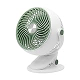 Generisch Ventilator Mit Clip | Tragbarer Klemmventilator Büro Kühlung | USB-Aufladbar Leiser...