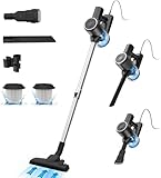 Vexilar C6 Staubsauger mit Kabel, 600W/28kPA Vacuum Cleaner, Leicht 5-in-1 Staubsauger mit 7m...