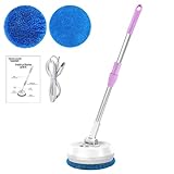 Mop Kabelloser Bodenreiniger, wiederaufladbar, 180 ° drehbarer Kopf, leicht, abnehmbarer...