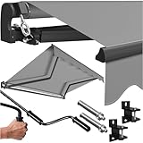 KESSER® Gelenkarmmarkise Markise Gelenkmarkise 300 x 250cm Terrassenmarkise Klemmmarkise...