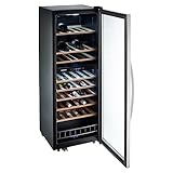 MEDION Weinkühlschrank (54 Flaschen, 2 Zonen, 148 Liter Nutzinhalt, 5°C - 18°C,...