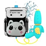 Wasserpistole Tiere mit Tankrucksack für Kinder Cartoon Aqua Water Gun Spritzpistolen...