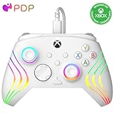PDP AFTERGLOW XBX WAVE WIRED Controller weiß for Xbox Series X|S, Xbox One, Officially Licensed