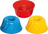 Gowi 558-61 Sandform Kuchen, 6teilig, im Netz, Sandkästen und Sandspielzeug